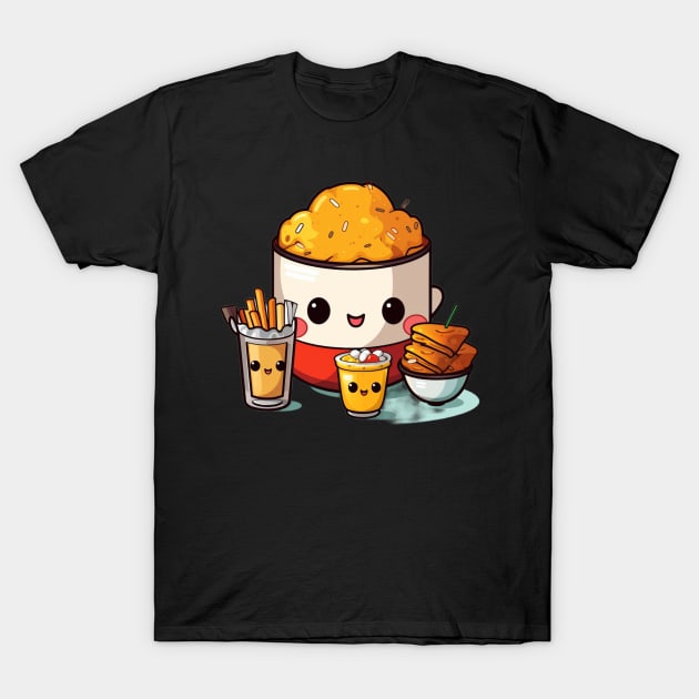 kawaii  junk food T-Shirt cute  funny T-Shirt by nonagobich